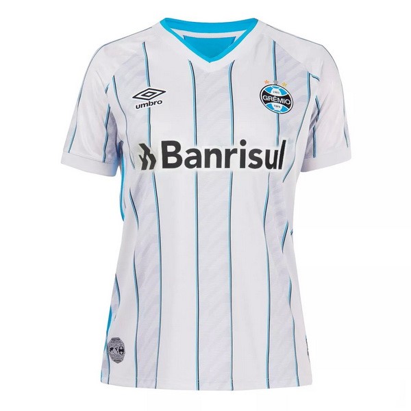 Camiseta Grêmio FBPA 2ª Kit Mujer 2020 2021 Blanco